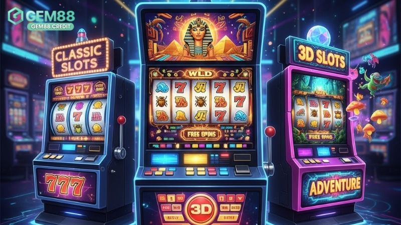 Các loại máy nổ hũ phổ biến (Classic, Video, 3D) 2 cac-loai-may-no-hu-pho-bien-classic-video-3d